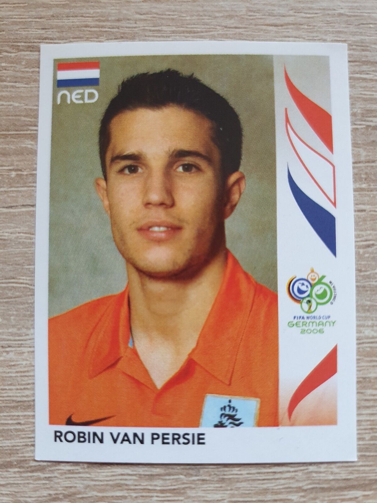 2006 Panini World Cup 242 Robin van Persie Holland Netherlands FIFA World Cup 06 Rookie