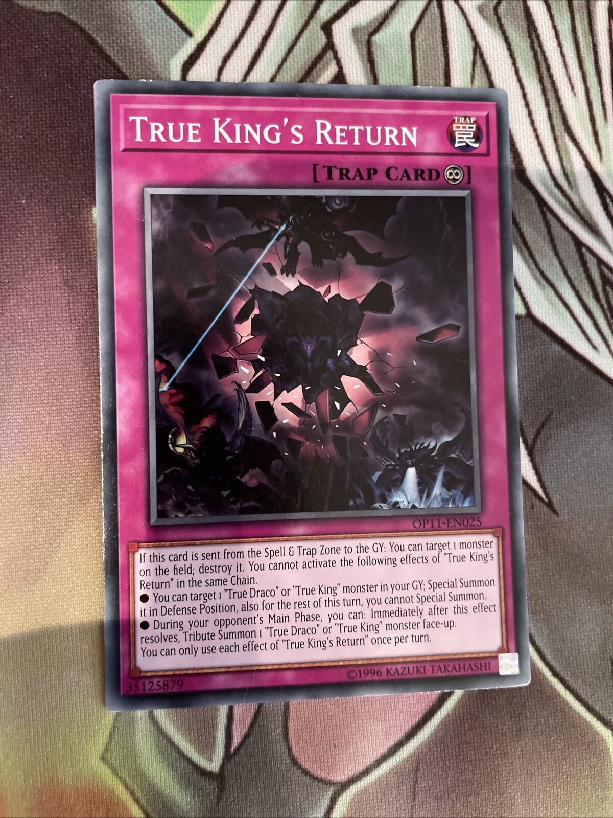 OP11-EN025 TRUE KING'S RETURN Common Unlimited Edition YuGiOh Card VG-NM