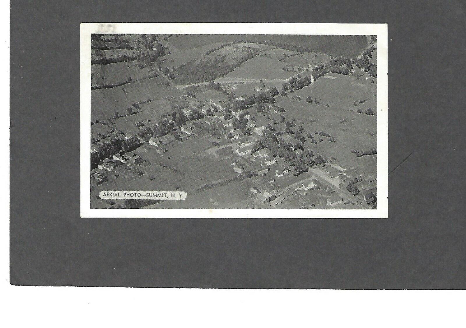 1949 AERIAL PHOTO,SUMMIT,NY PICTURE POSTCARD