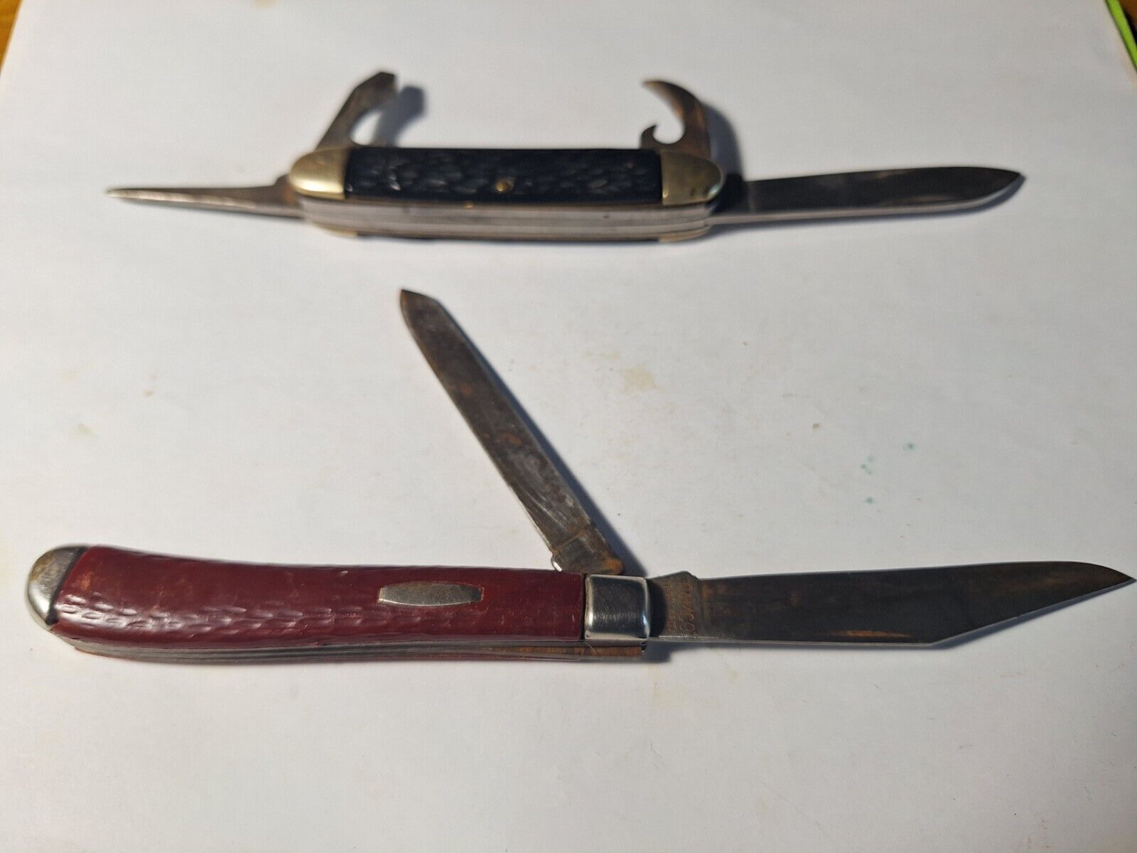 2 Vintage CAMCO Pocket Knives - 1 Multi Blade