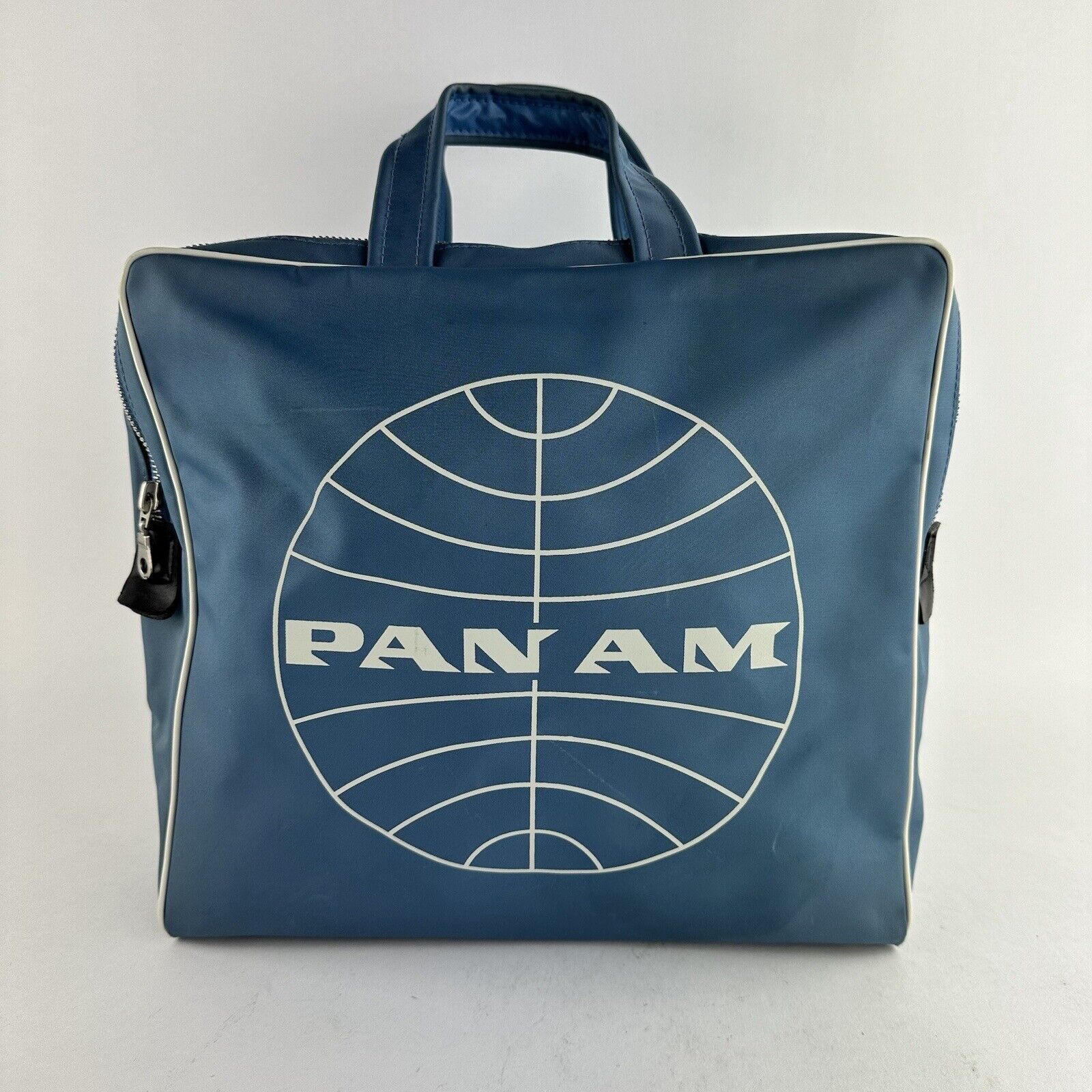 PAN-AM Vinyl Travel Carry On Flight Luggage Bag \
