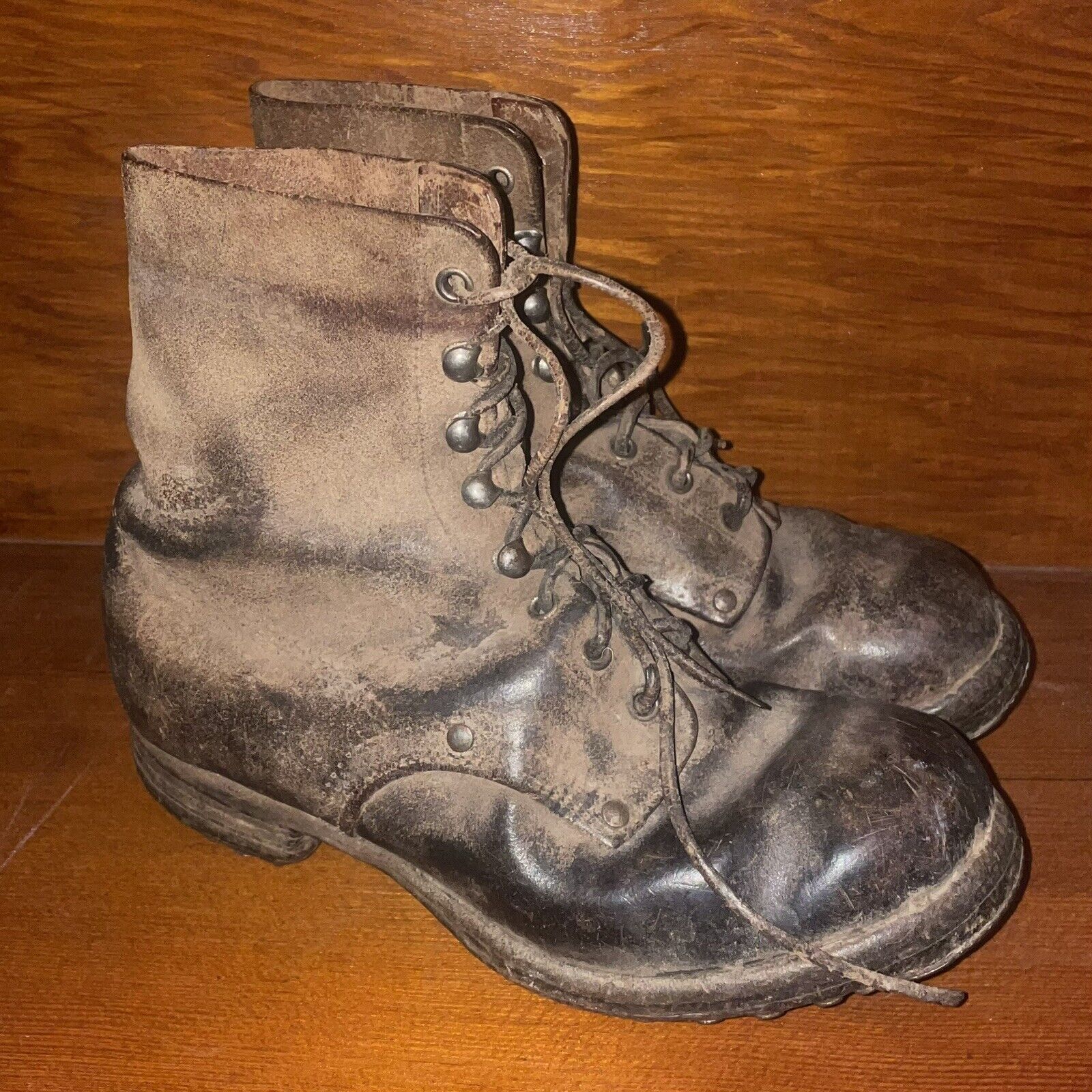 RARE WW1 WWI US HOBNAIL TRENCH BOOTS
