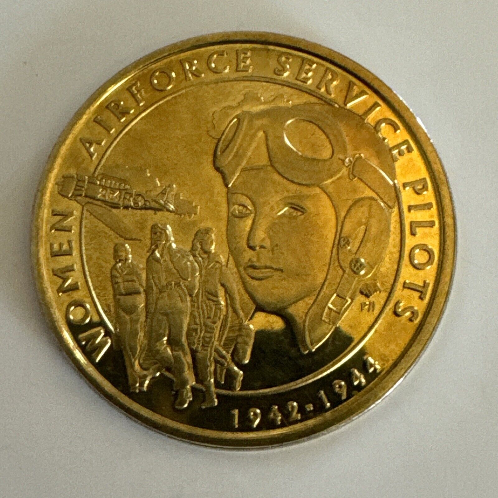 1942-1944 Women Airforce Service Pilots Challenge Coin National WASP Museum