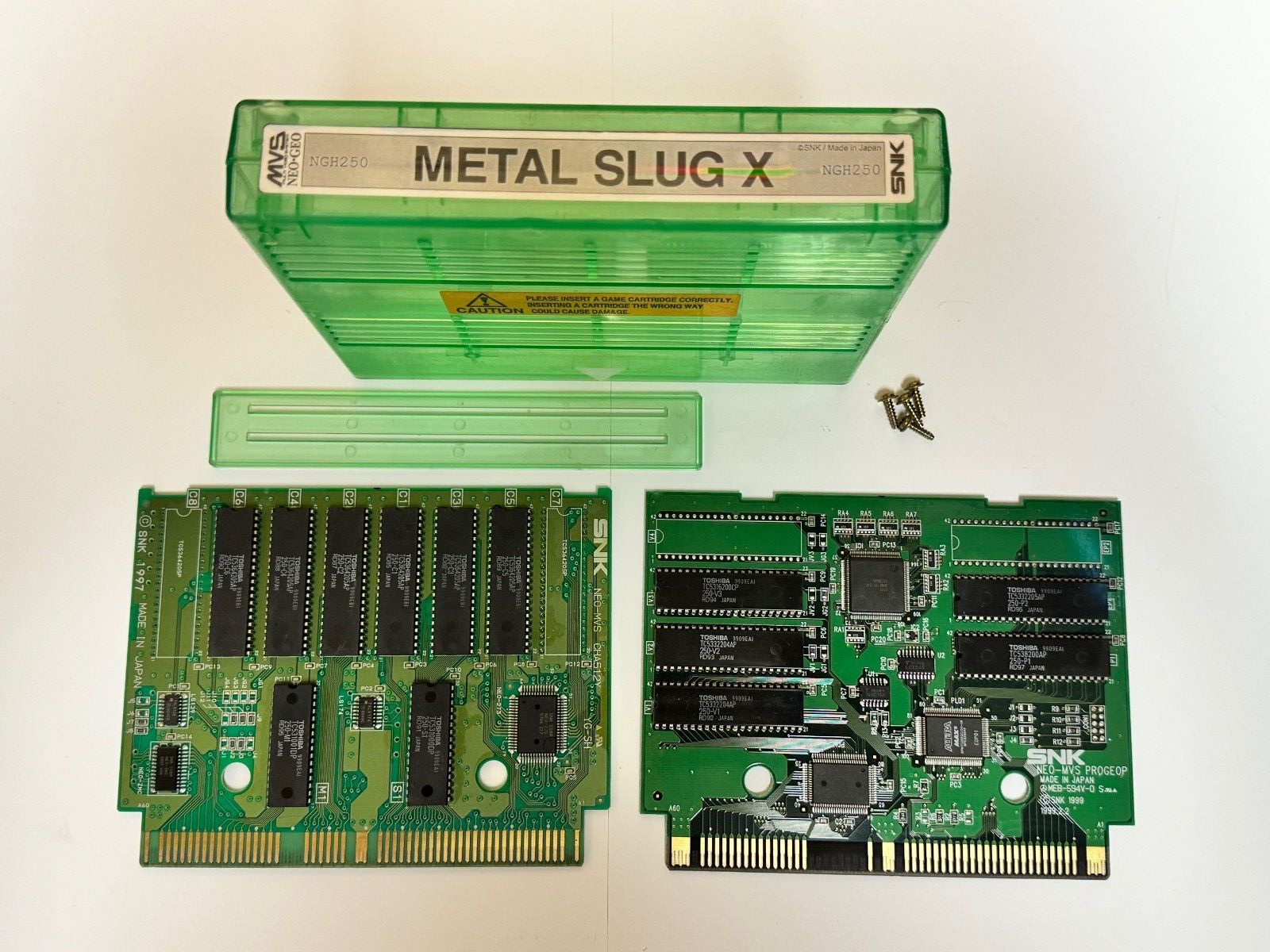 Us Seller -Metal Slug X SNK Neo Geo MVS Arcade - Authentic  - Tested & Working