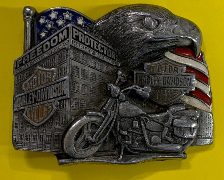 Harley-Davidson Vintage Belt Buckle H424 1993