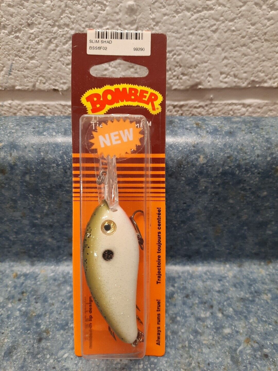 Bomber Excalibur Fat Free Shad Slim Shad BSS6F Made In North America  Floater 