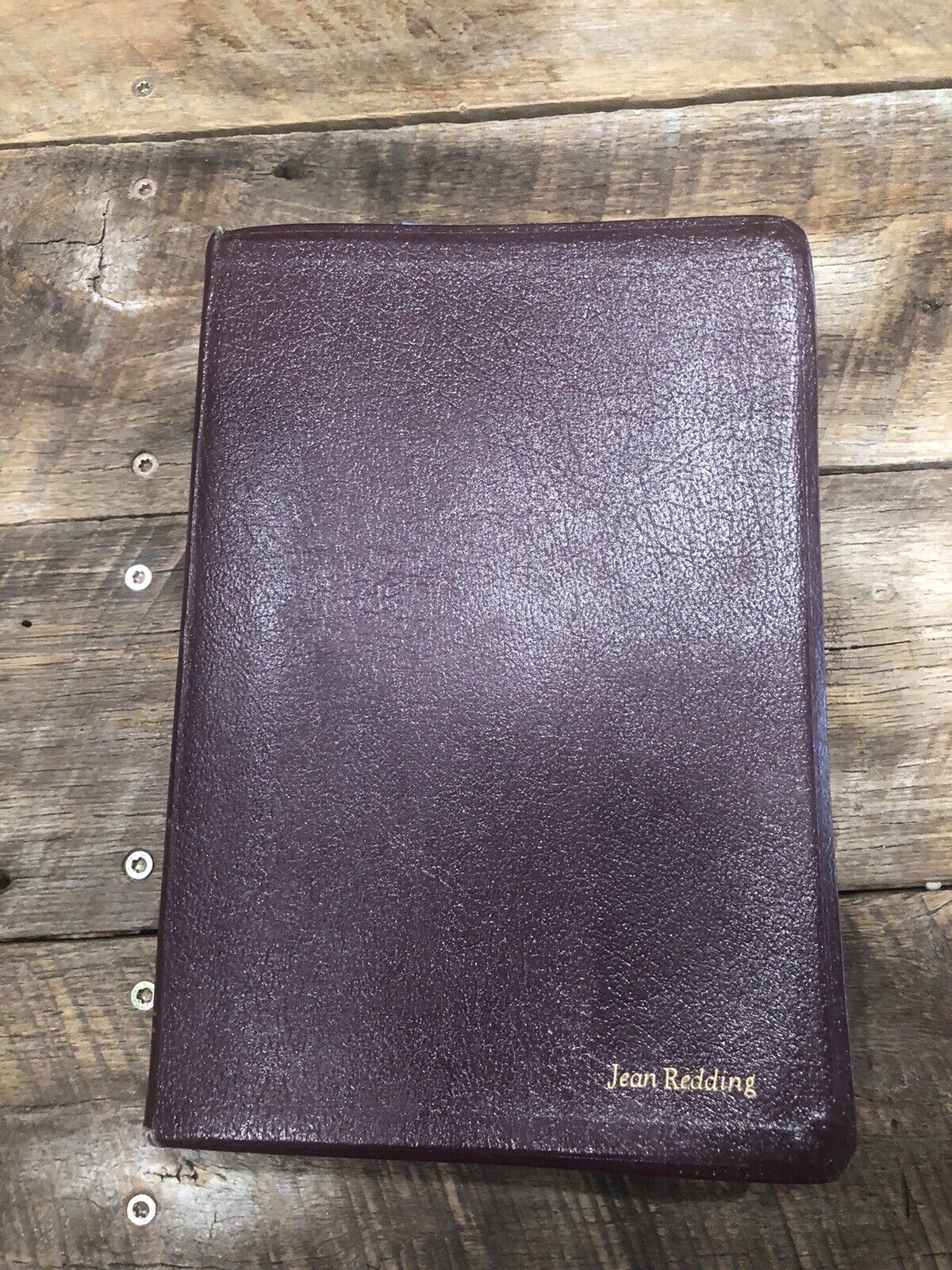 The NIV Study Bible 1995 Zondervan Red Letter Ed Burgundy Bonded Leather Tabs