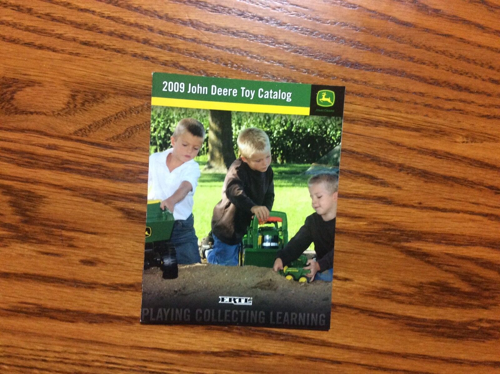 New 2009 John Deere Pocket Ertl Toy Book label