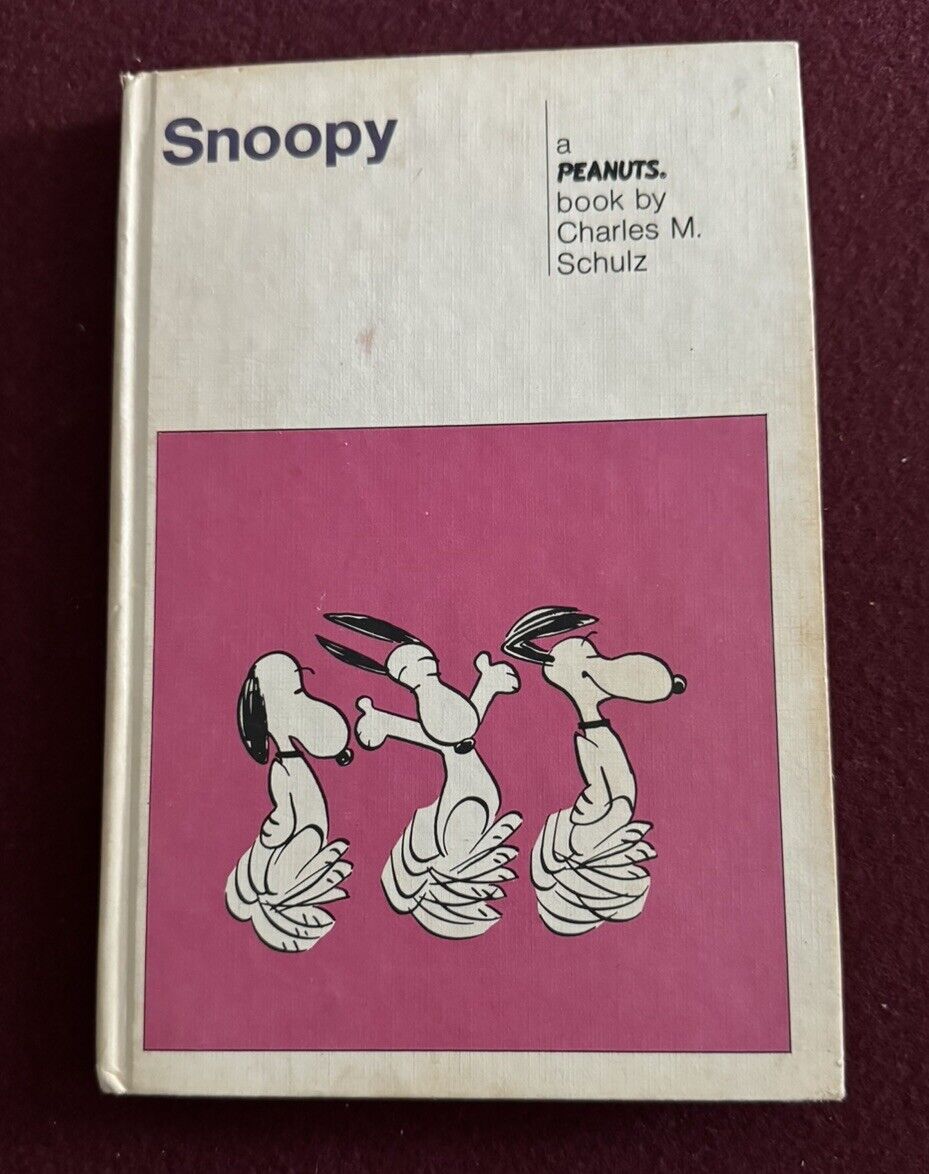 Vintage 1958 Snoopy: A Peanuts Book By Charles M. Schulz Weekly Reader Books