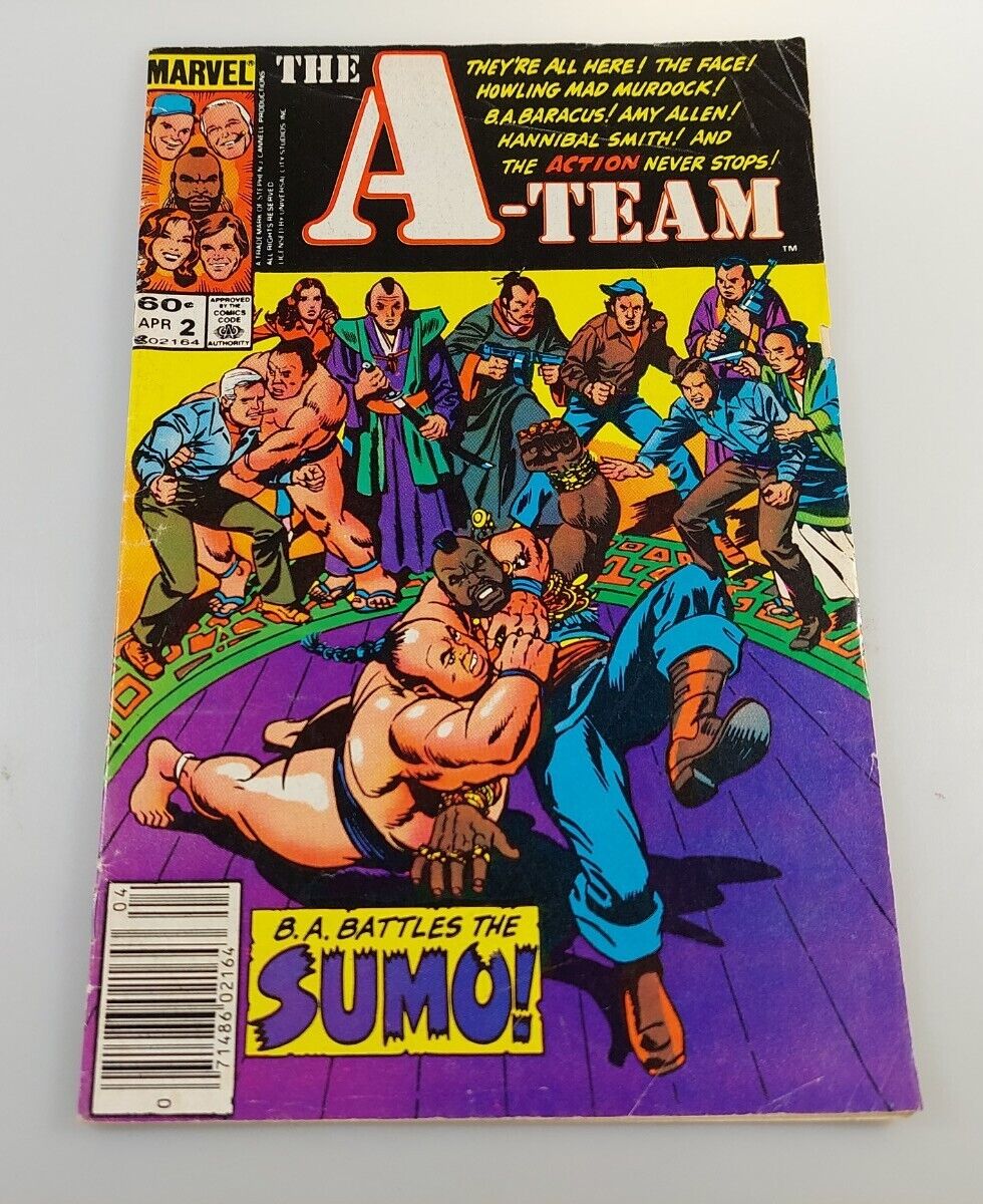 A-Team #2  Marvel Comics 1984 Mr. T 