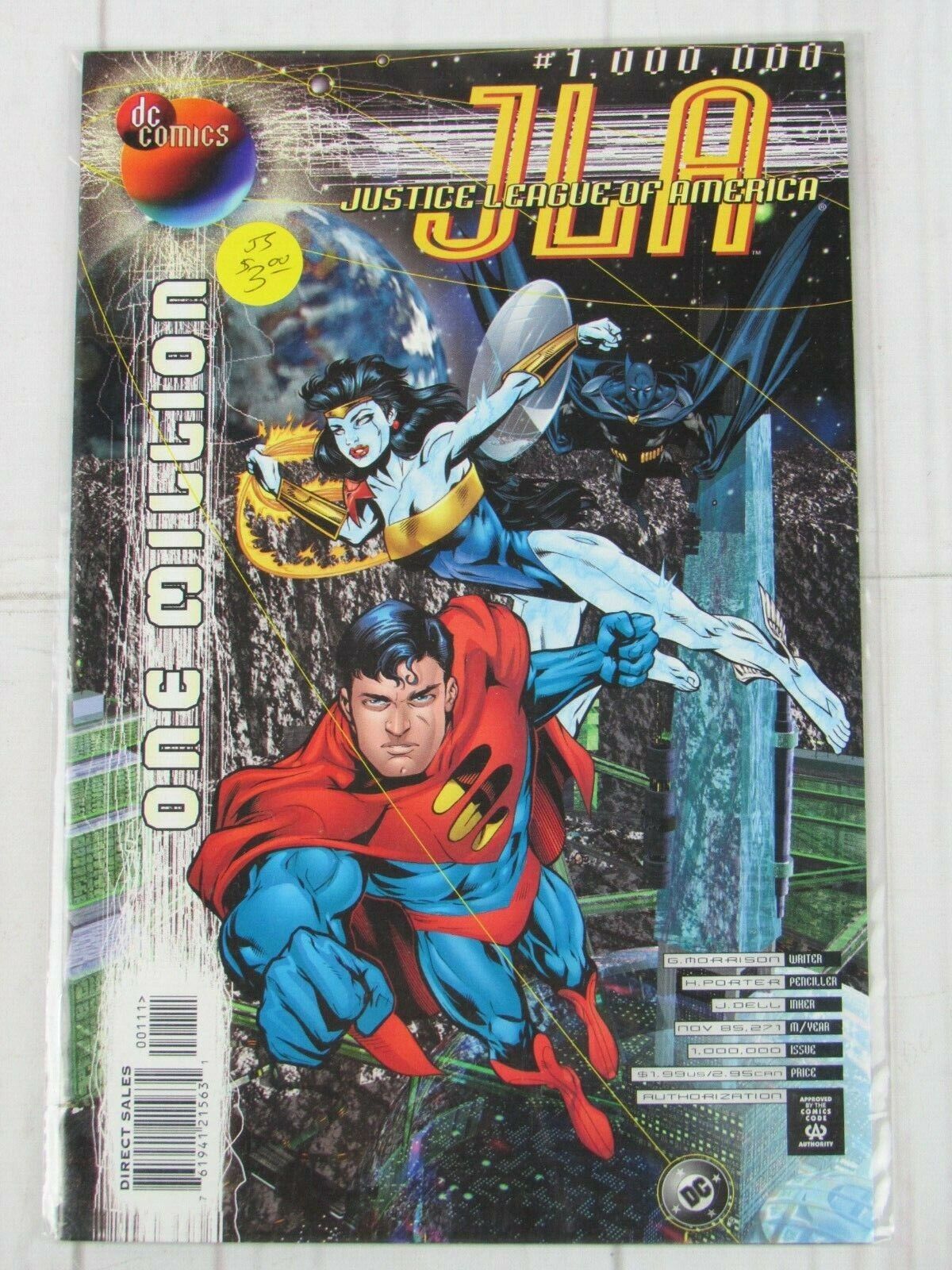 JLA #1,000,000 Nov. 1998 DC Comics 