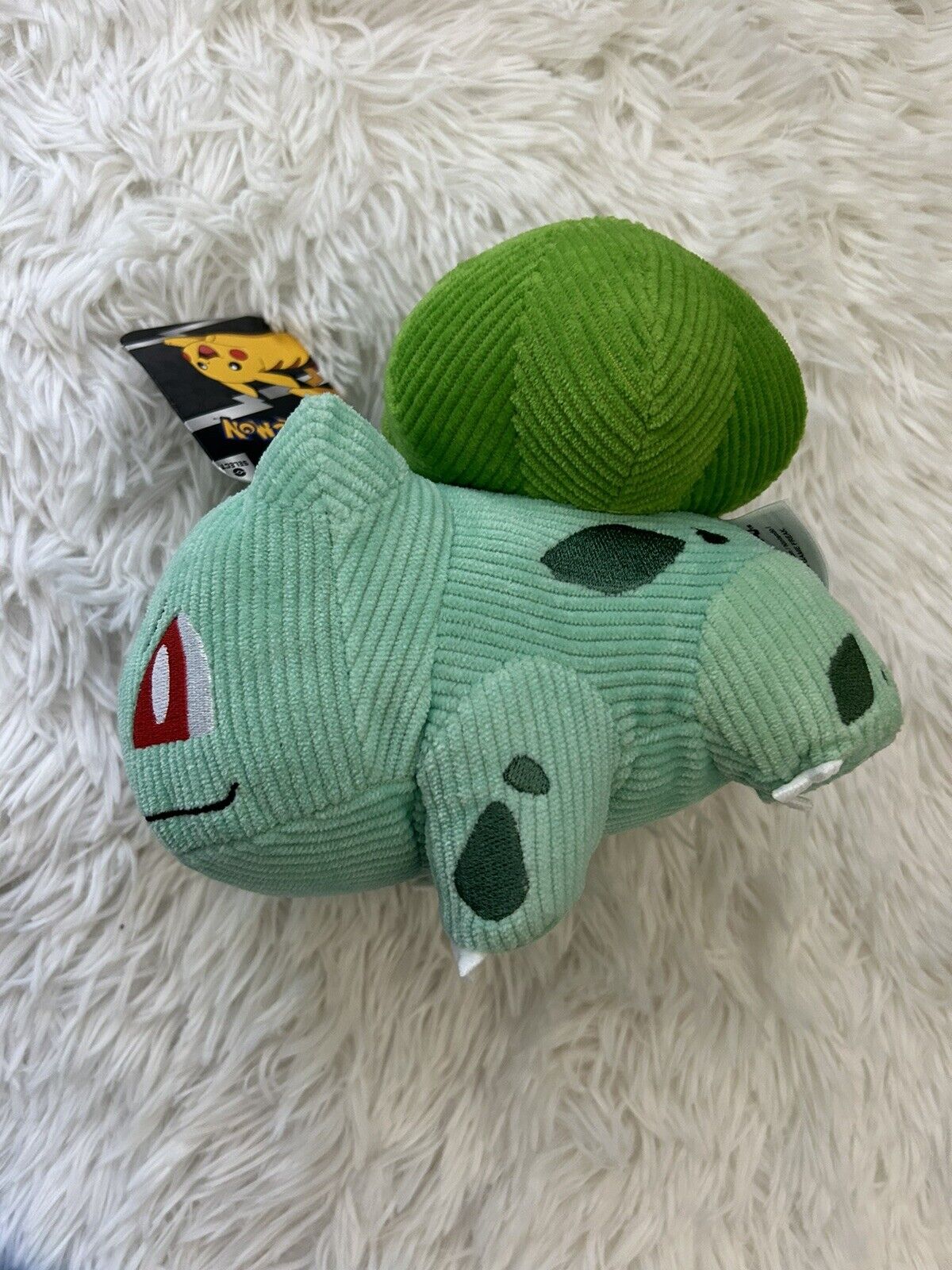 New Pokemon Select Corduroy Bulbasaur Green Toy