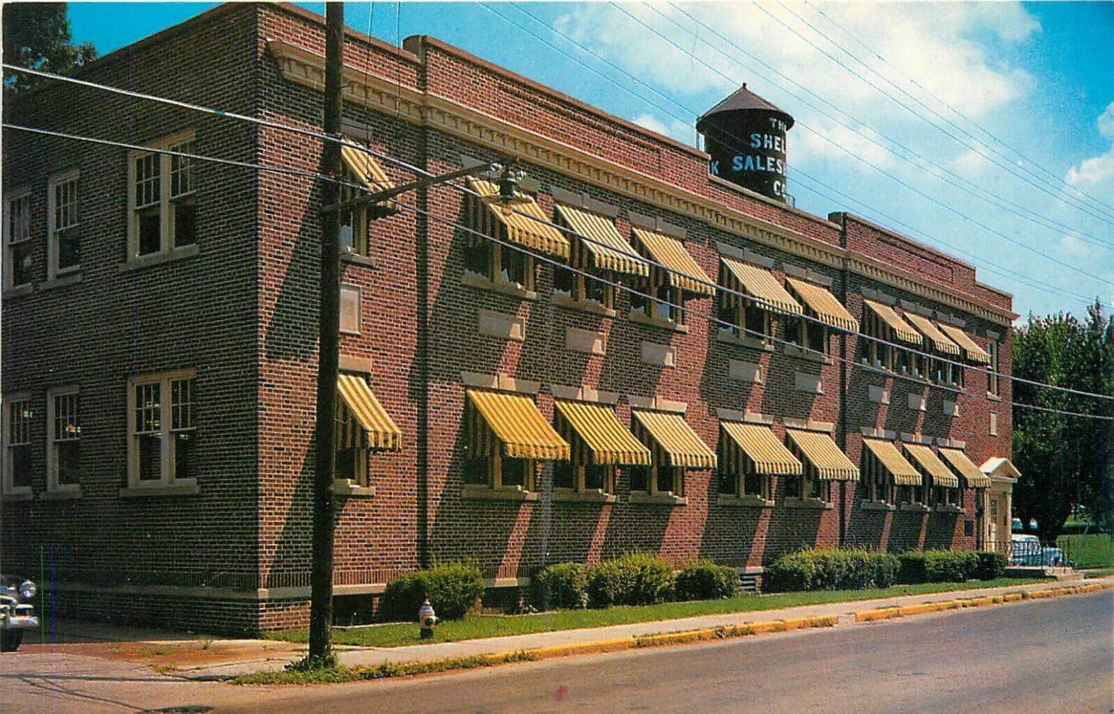 c1960 The Shelby Salesbook Company, Shelby, Ohio Postcard