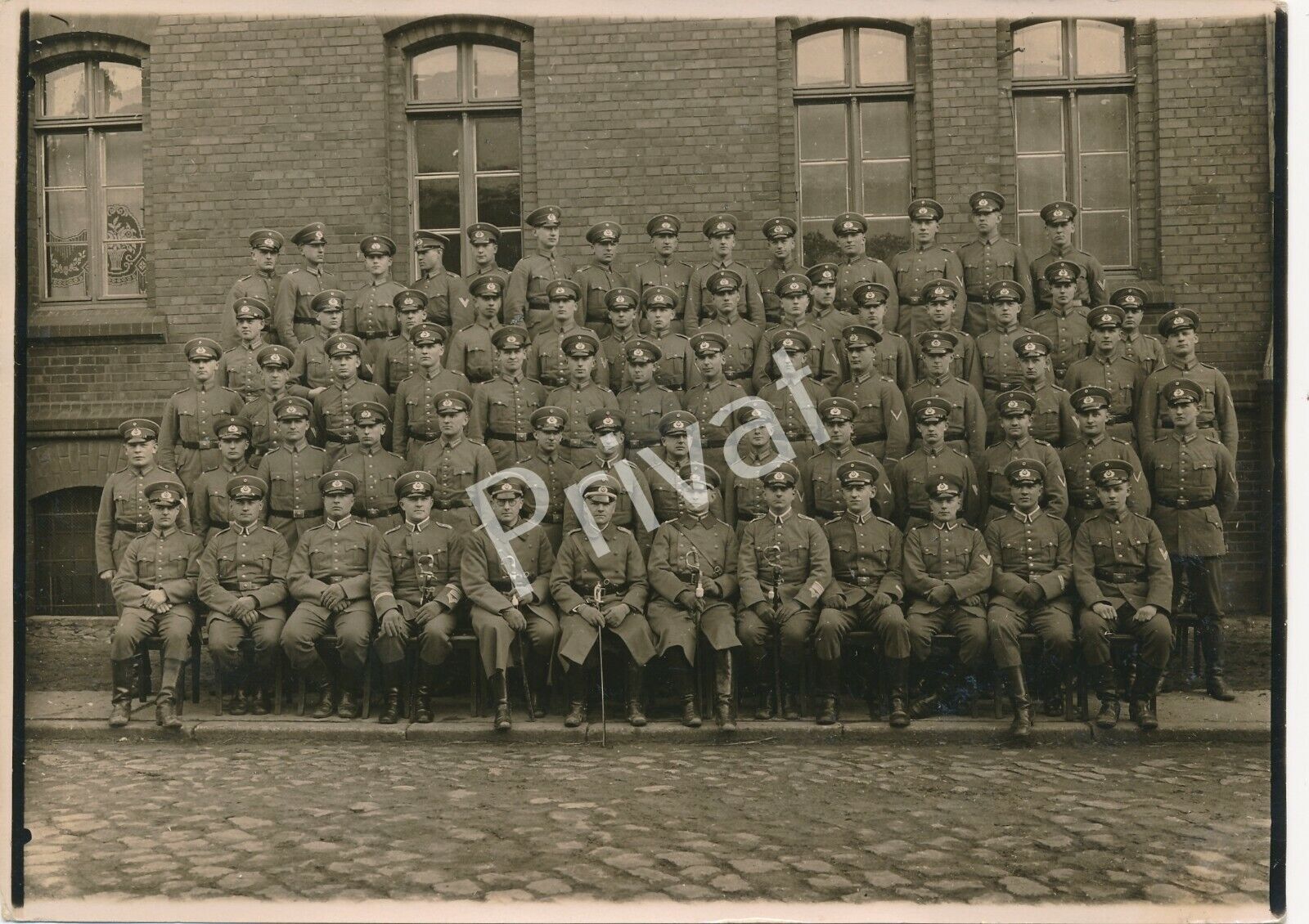 Photo Wk I Group Photo Officers 7. Inf. Regiment 1932/33 Königsberg K1.35