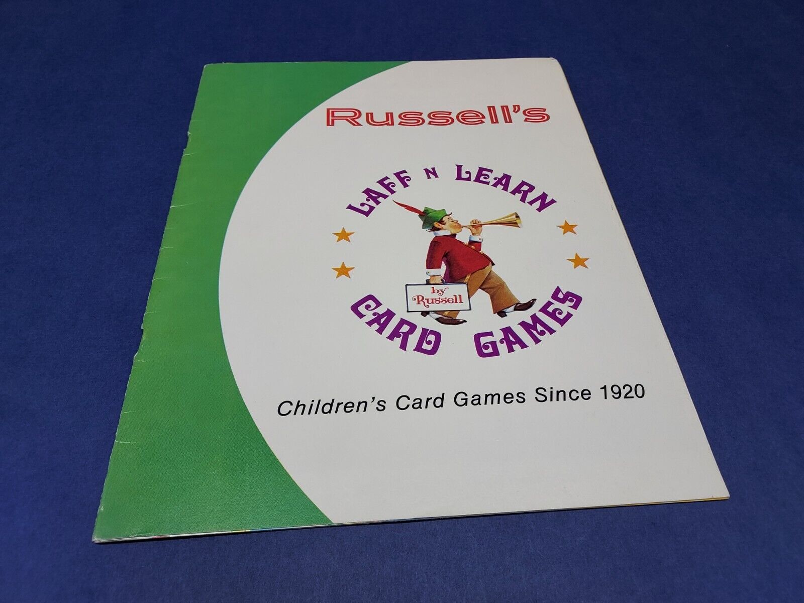 Vintage Russell\'s Childrens Card Games Advertising Catalog Pamphlet