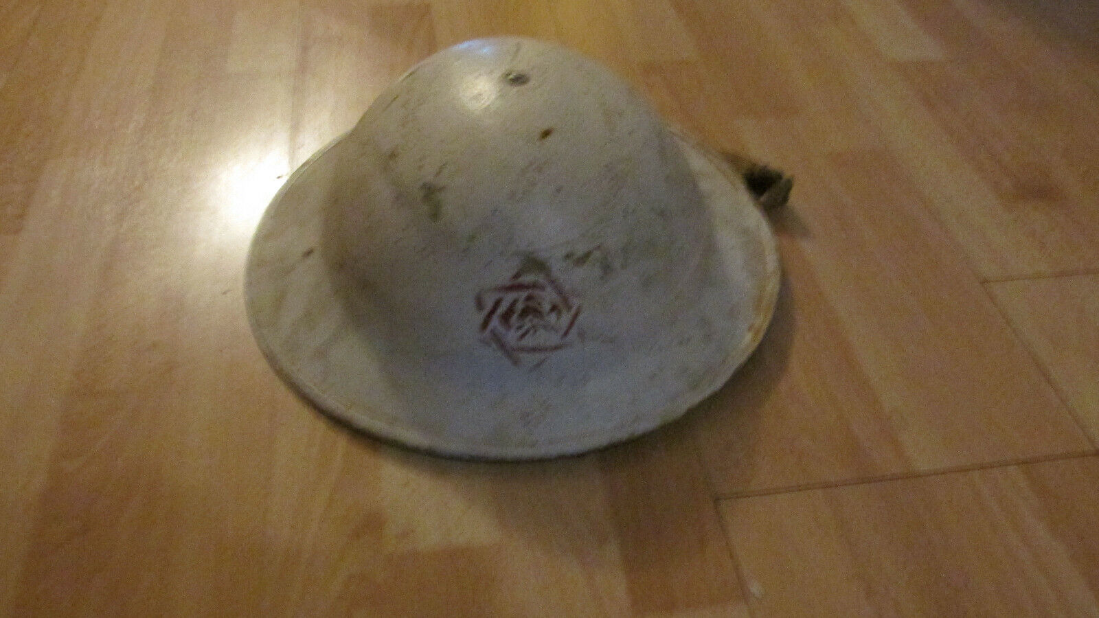 early Israeli fire brigade military helmet