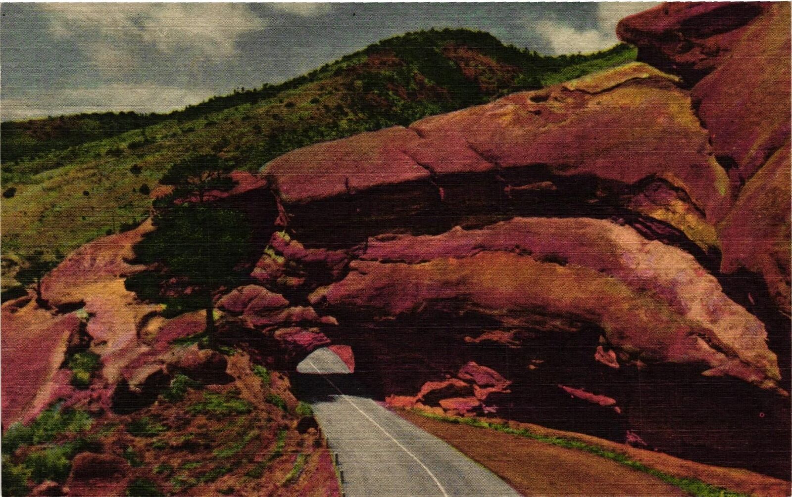 Vintage Postcard- H2044. TUNNEL ROAD DENVER COLORADO. UnPost 1910