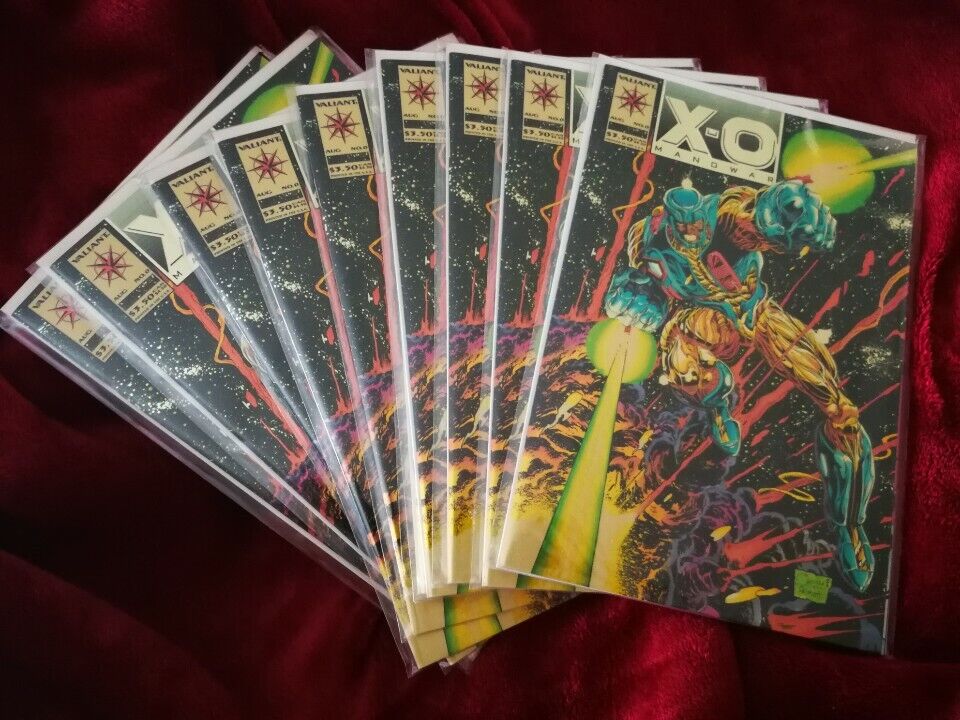 X-O Manowar #0 First Print Valiant Comics Never Opened Mint Sealed Chromium