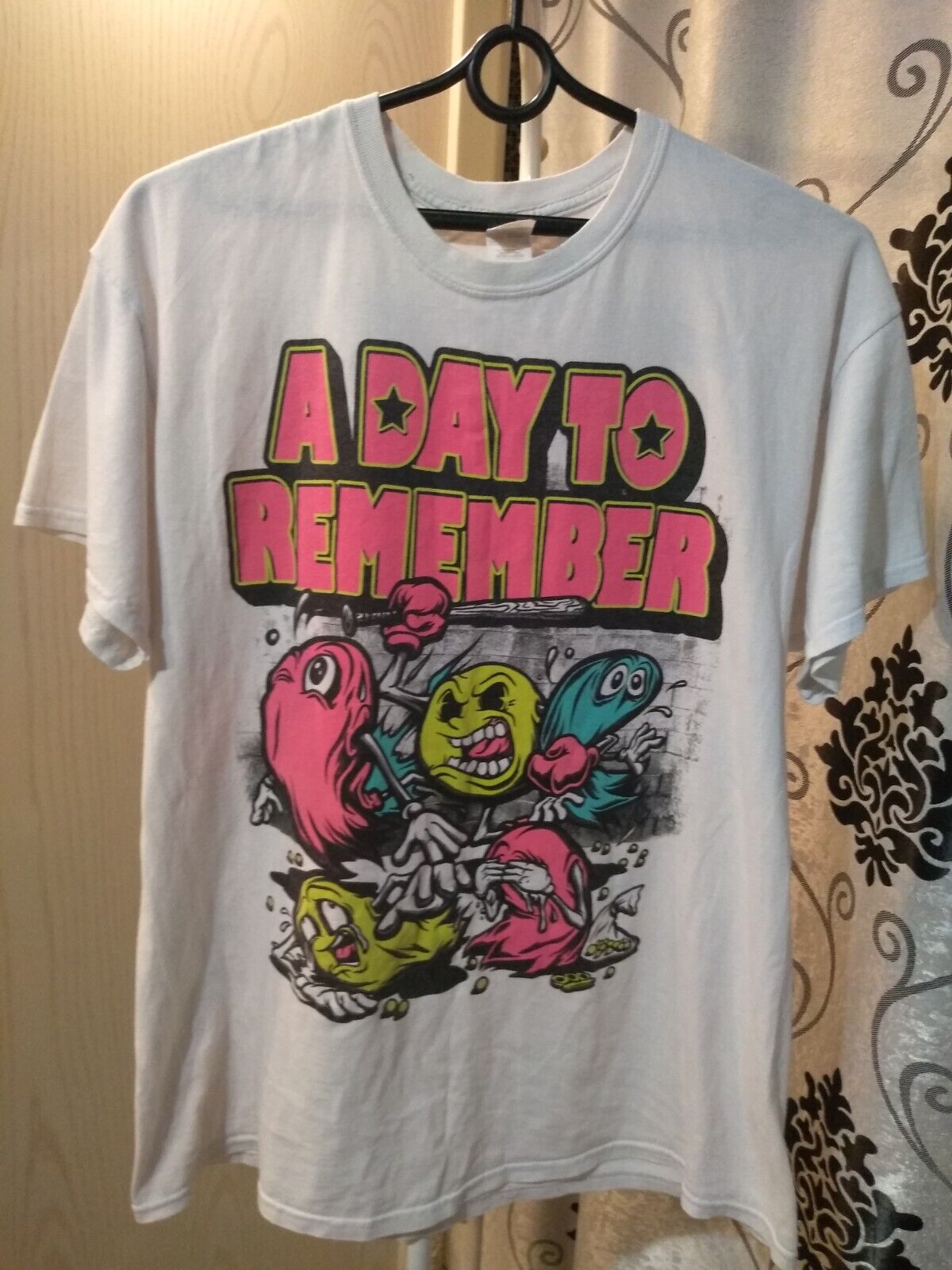 Vintage A Day To Remember T-shirt Keep Running Your Mouth Gildan XL 