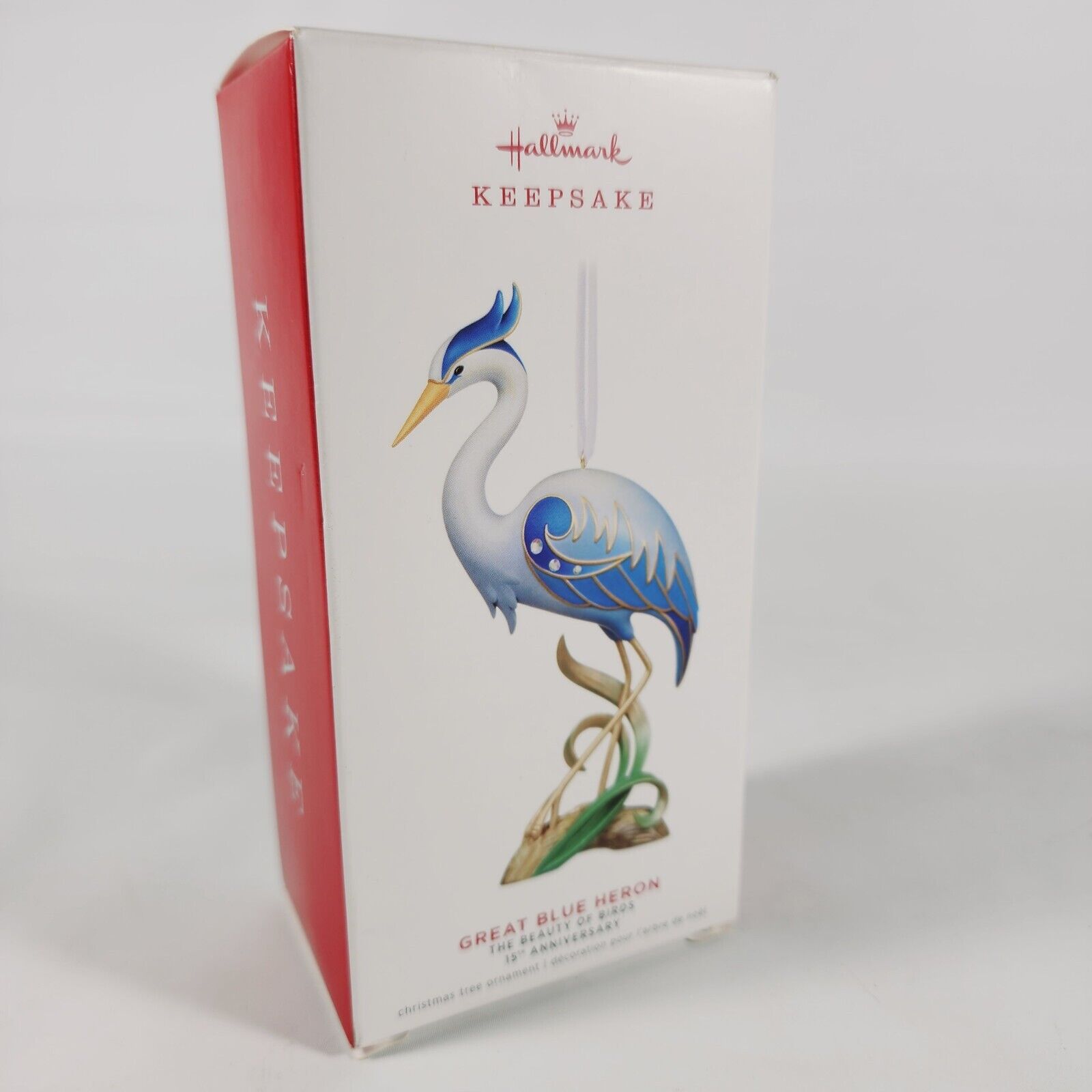 💥Flawless Hallmark Great Blue Heron 15th Anniversary The Beauty of Birds 2019
