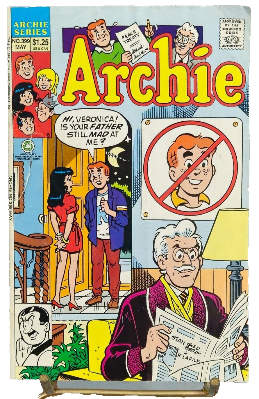 Archie #399 - Hi, Veronica Is Your Father Still Mad at Me? - Archie Comics