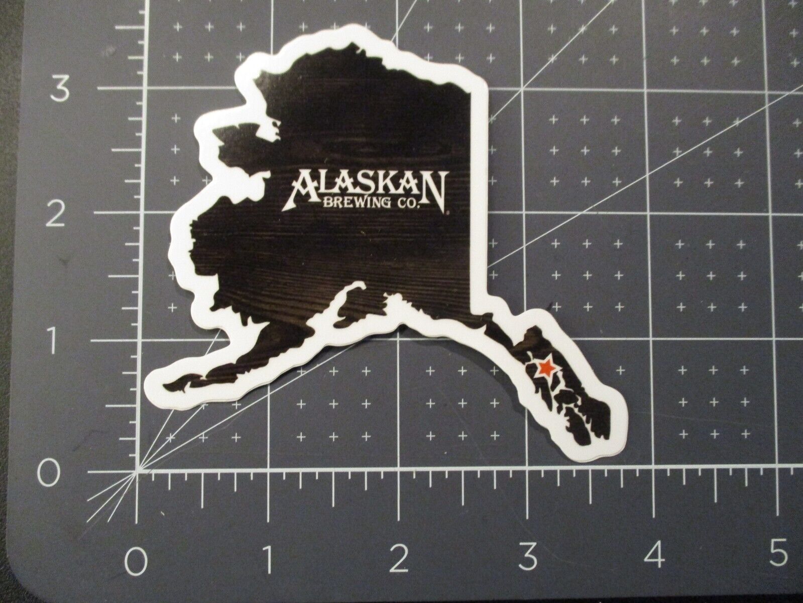 ALASKAN BEER COMPANY juneau alaska stat STICKER decal craft beer brewery brewing