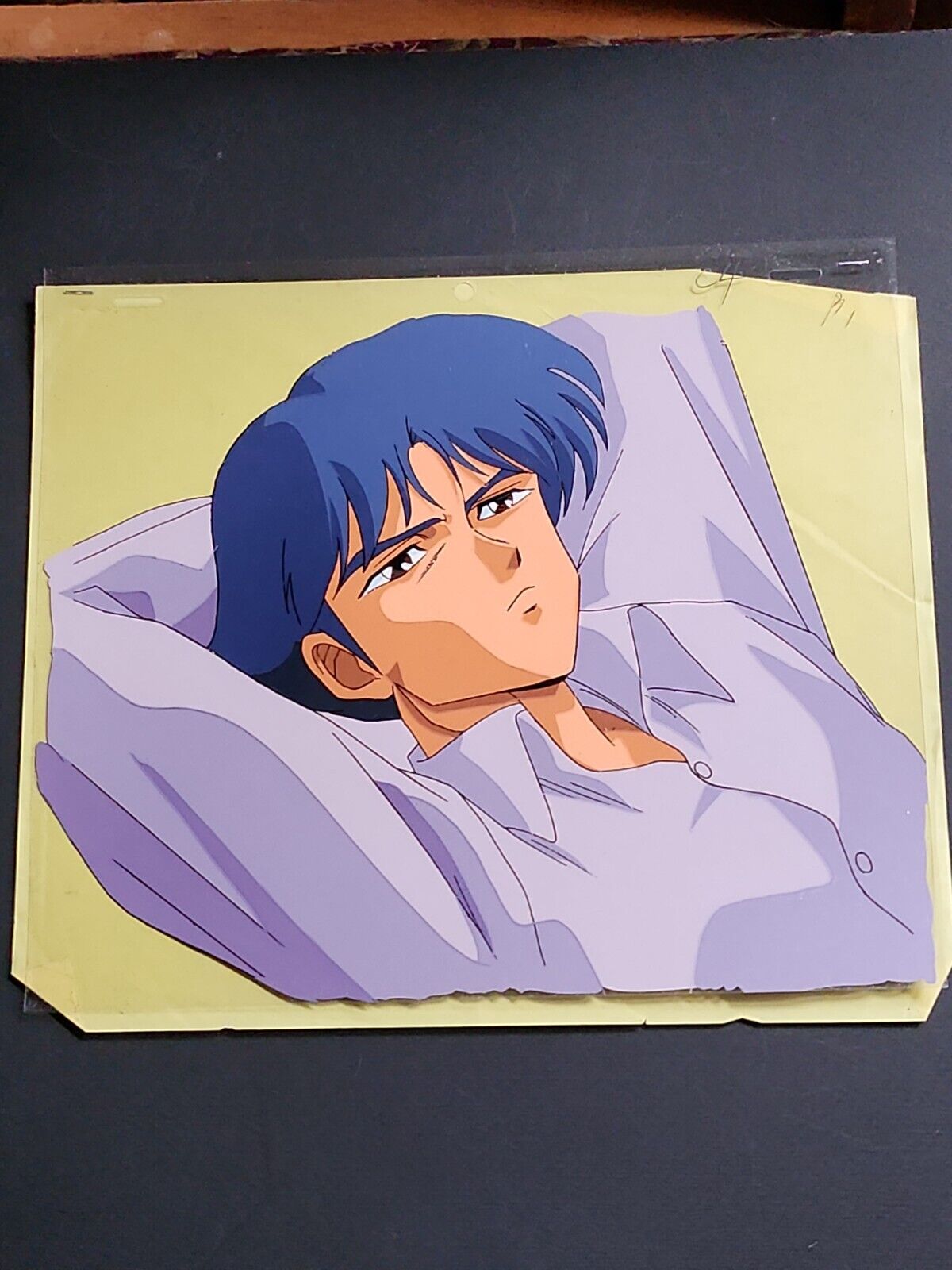 Orig Japanese Anime Cel UNIDENTIFIED YOUNG PERSON #336 ~ RAY ROHR Art