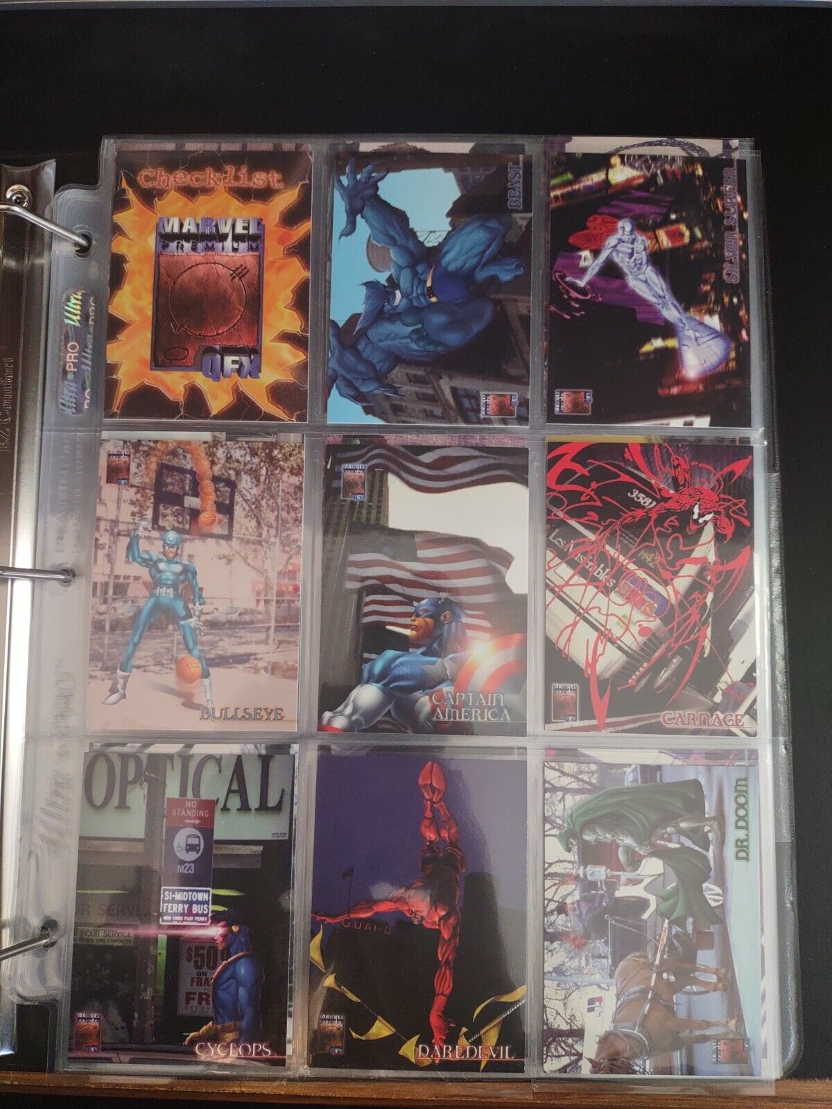 1997 Skybox Marvel QFX Complete Set #1-72 w/ Chase Cards Partial Sets/Read Desc.