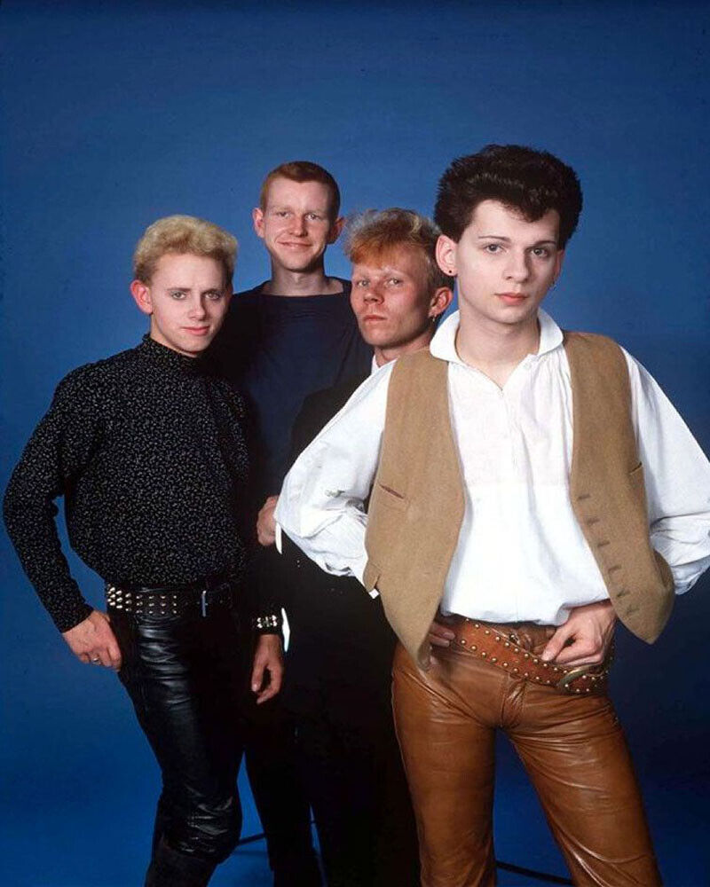 8x10 Depeche Mode GLOSSY PHOTO photograph picture print dave gahan 1980s 80s