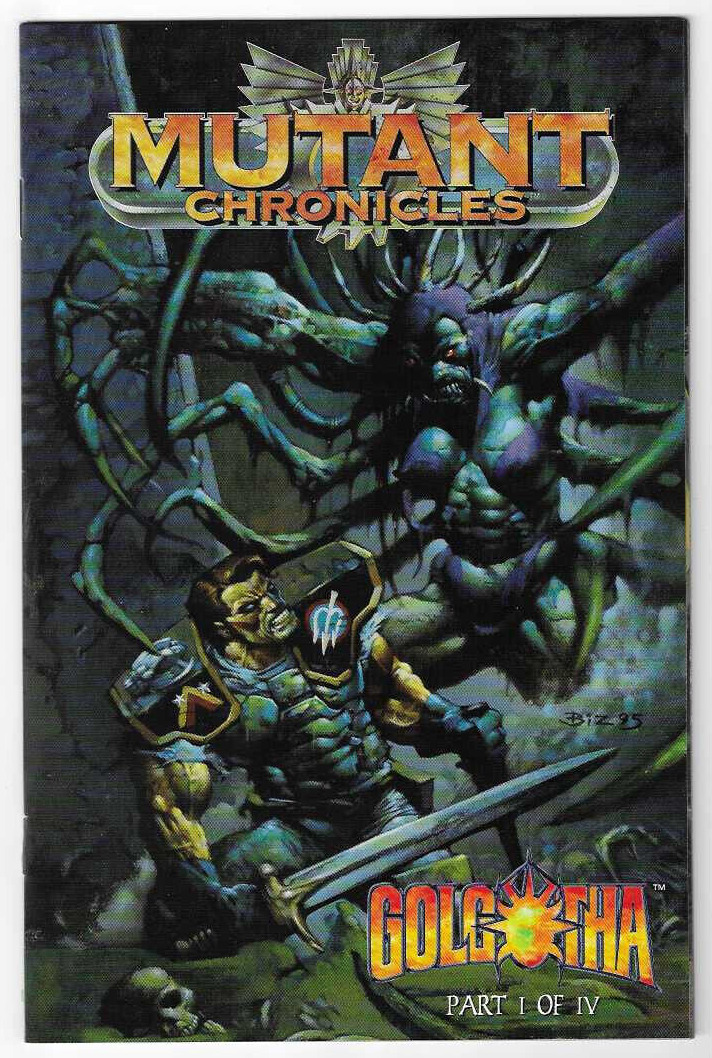 Mutant Chronicles Golgotha 1 2 3 4 Sourcebook 1 (individual issues)