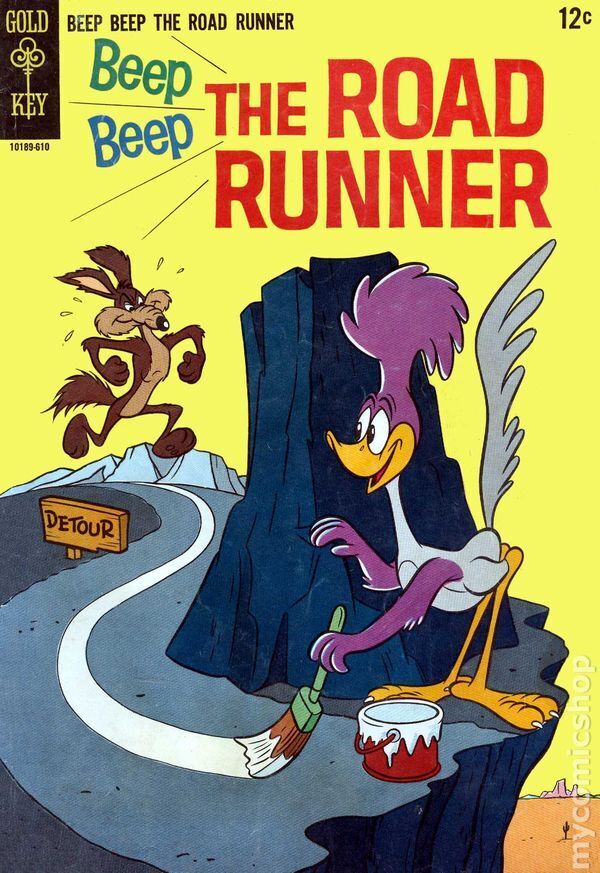 Beep Beep the Road Runner #1 VG 4.0 1966 Stock Image
