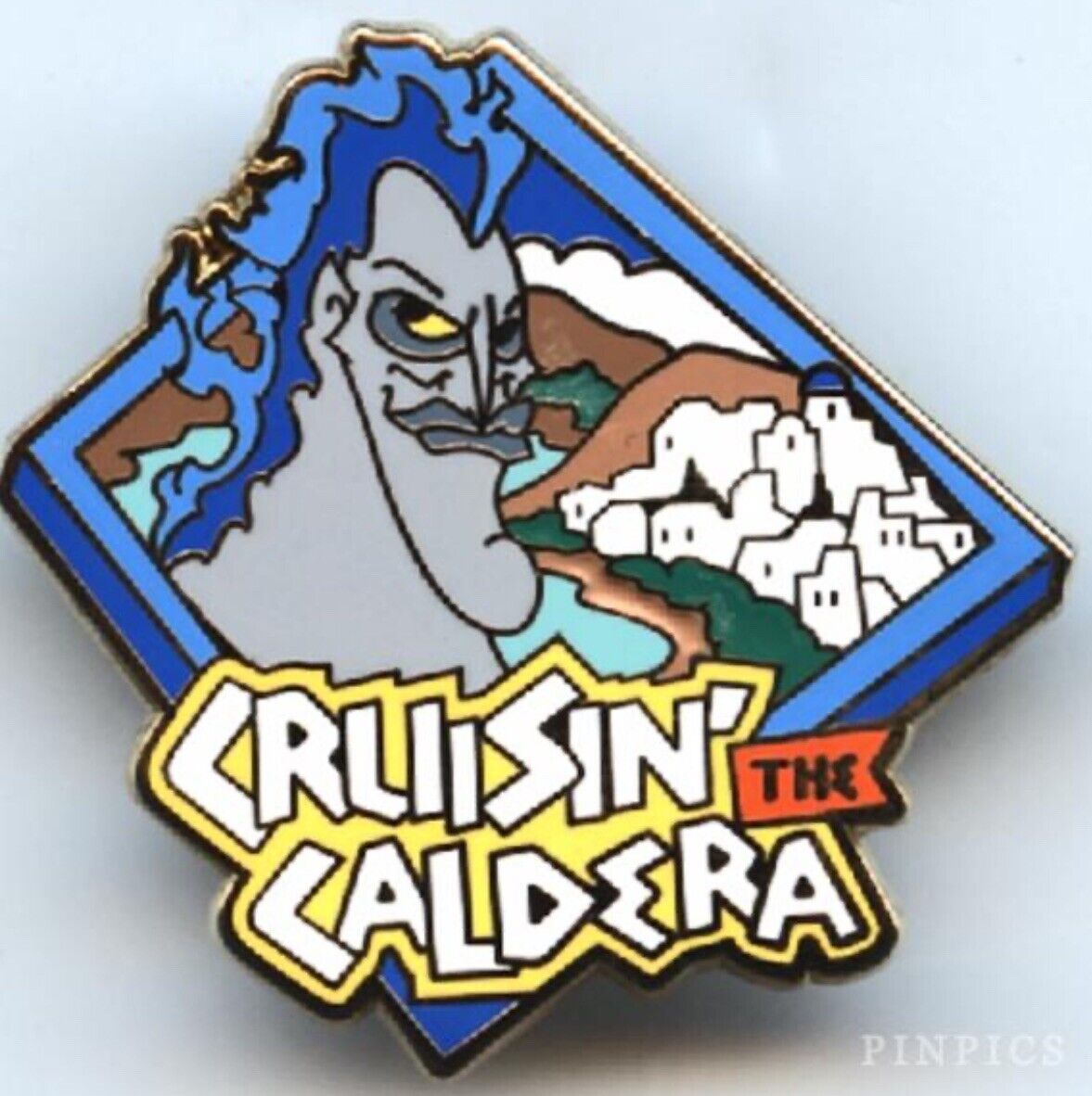 Disney Hades Pin - Adventures by Disney - Greece - Cruisin' the Caldera
