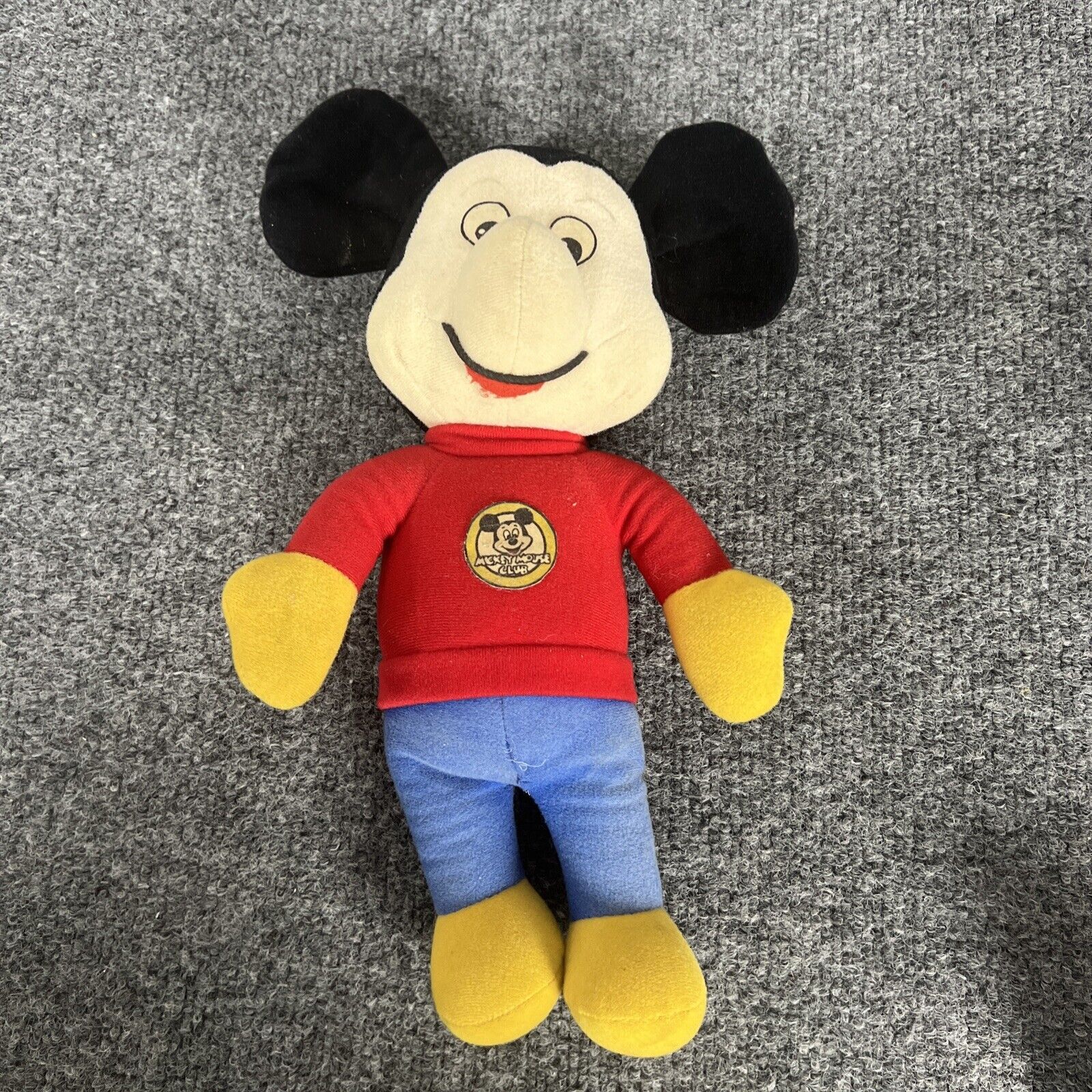 Mickey Mouse Club Vintage 1976 Plush Stuffed Animal Doll Knickerbocker Toy 12”