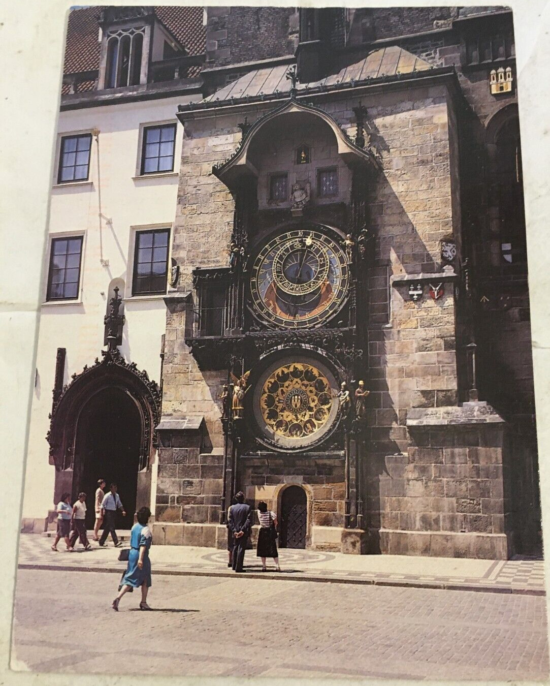 1999 Post Card Praha Czech Republic Astronomical Clock