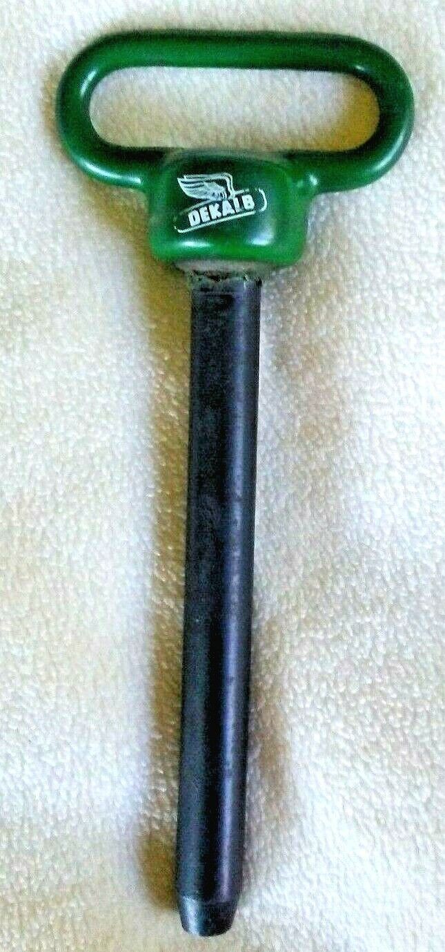 DEKALB Antique TRACTOR HITCH PIN Cast Iron RARE FIND