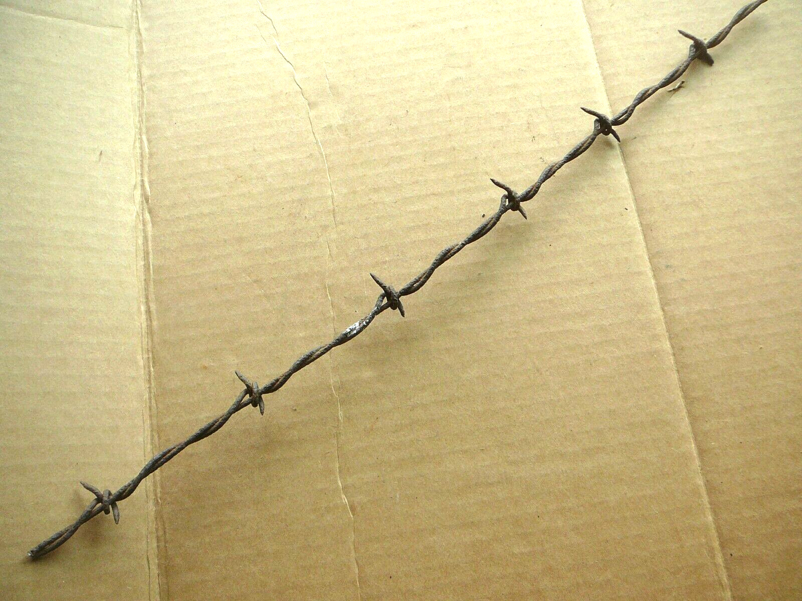 EDENBORN\'S LOCKED-IN TWO POINT on STRAIGHT & WRAPPED LINES - ANTIQUE BARBED WIRE