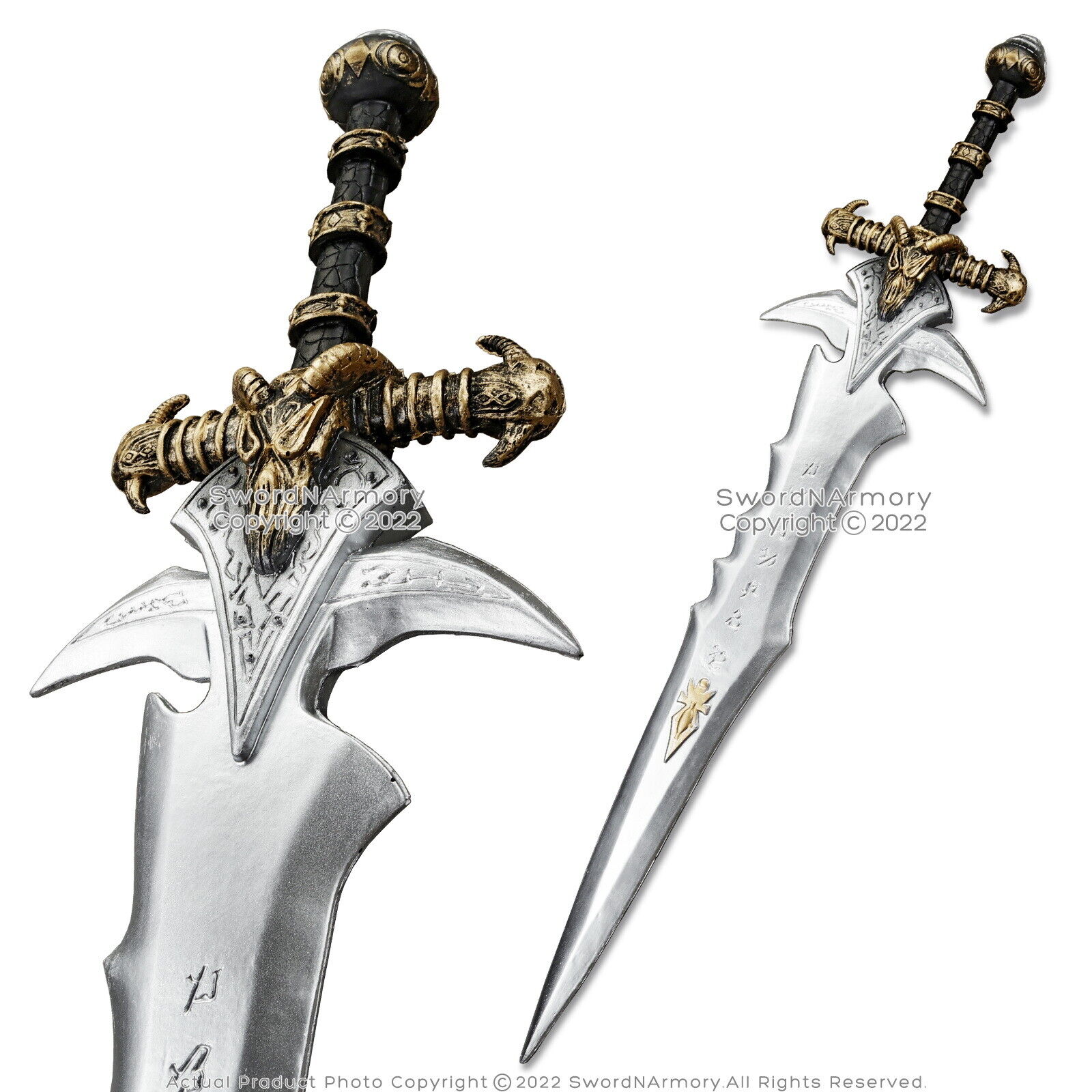 45” Frostmourne Foam Great Sword Lich King Fantasy Video Game Cosplay Prop