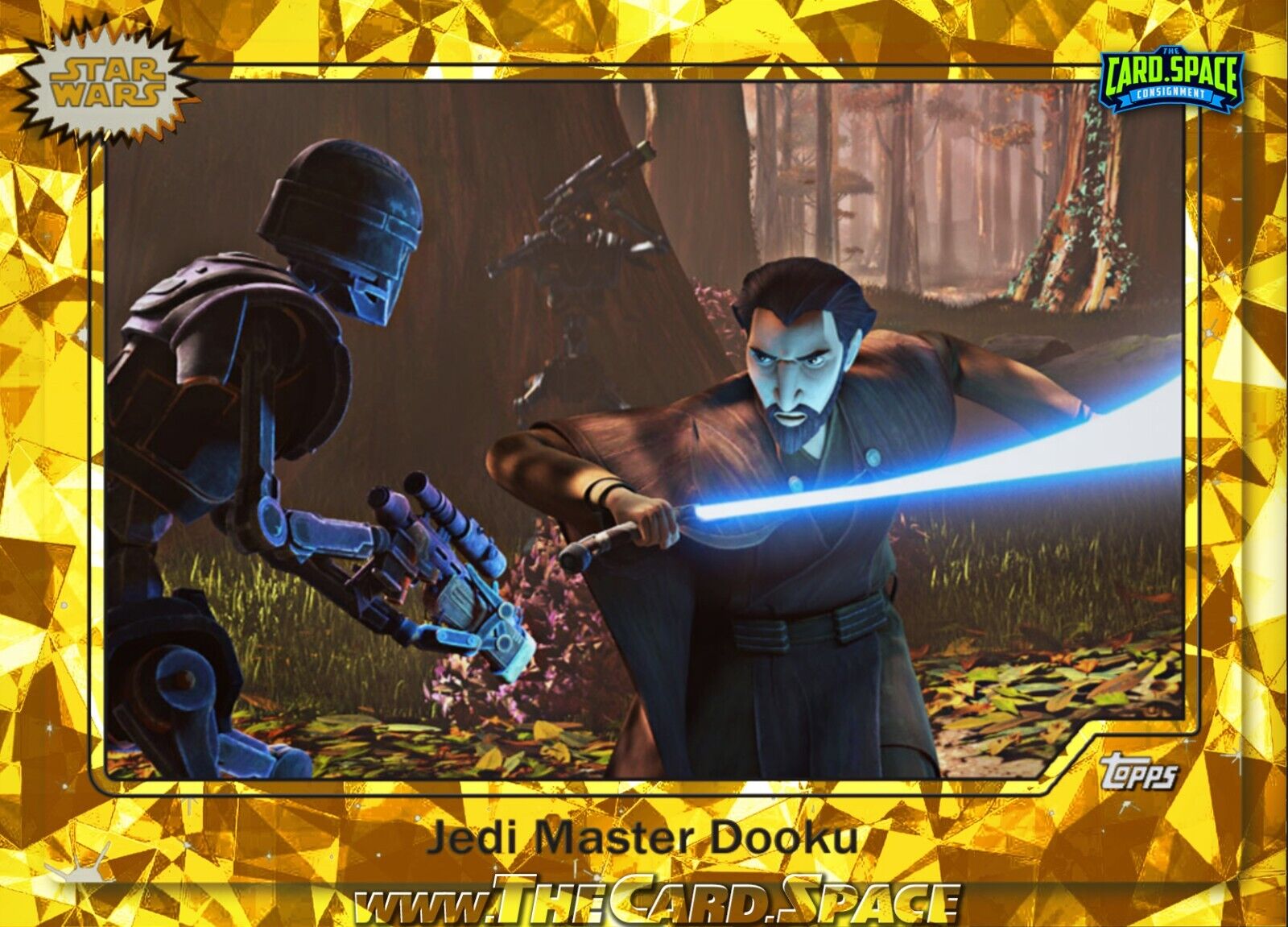 REWARD CARD - SUPER RARE DIGITAL \'24 Topps Star Wars New 77s # Jedi Master Dooku