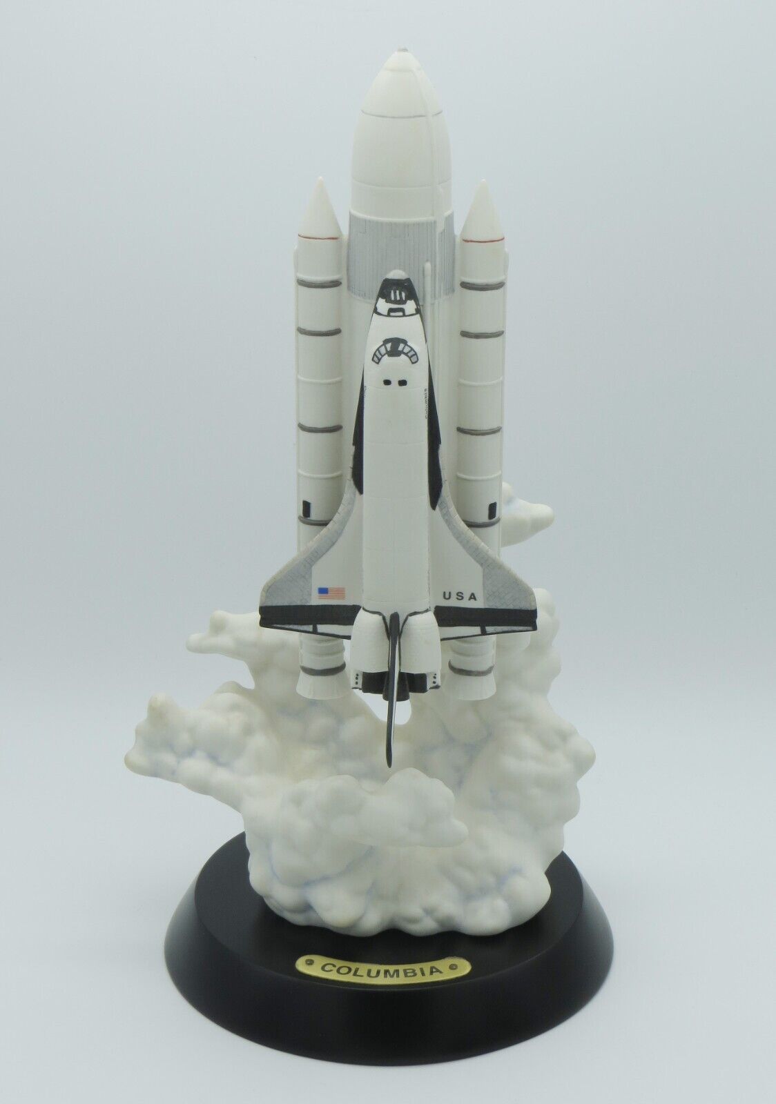 Vintage 1990 Franklin Mint - Space Shuttle Columbia - Fine Porcelain Model