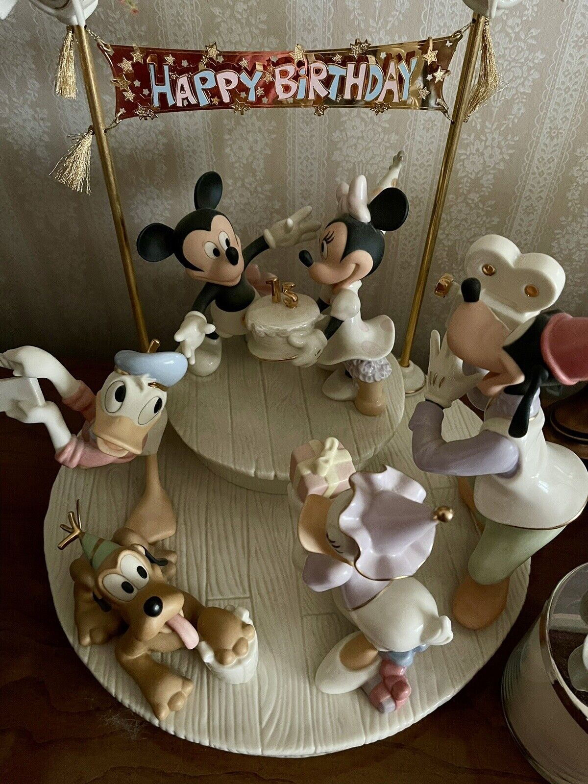 Disney\'s Happy Birthday Mickey’s Limited Edition 2002 by Lenox 75th Anniversary
