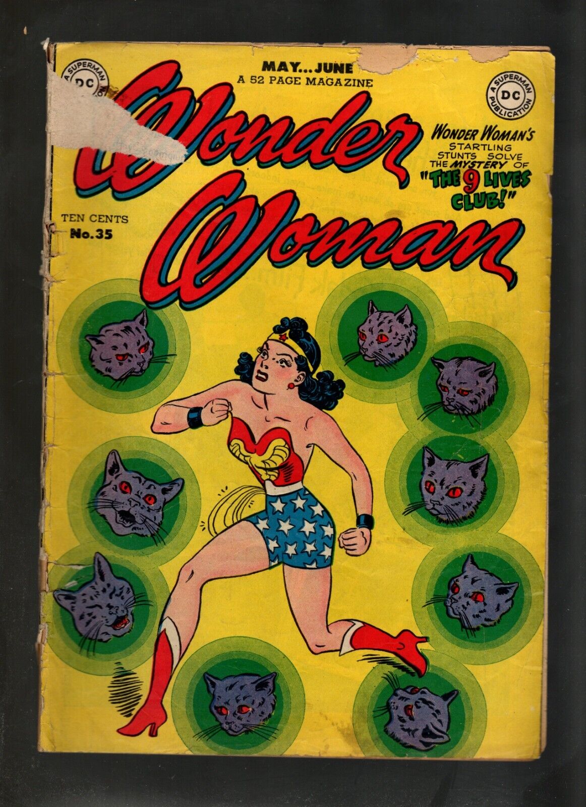 WONDER WOMAN #35 GOLDEN AGE , DC COMICS, 1949