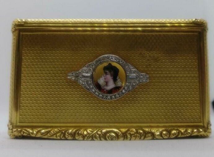18K Louis Francois Tronquoy Snuff Box (1827-1871)