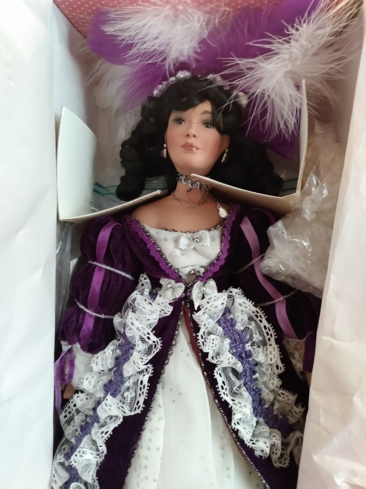 Paradise Galleries The Treasury Collection Porcelain Doll \