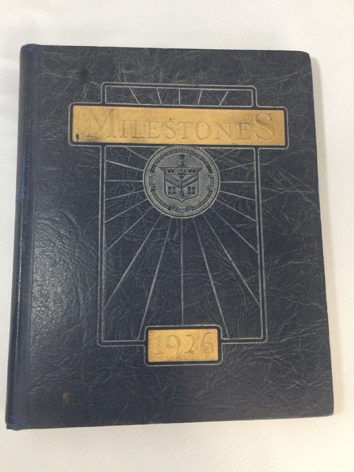 1926 Ward Belmont School University Yearbook Art Deco Milestones Nashville TN