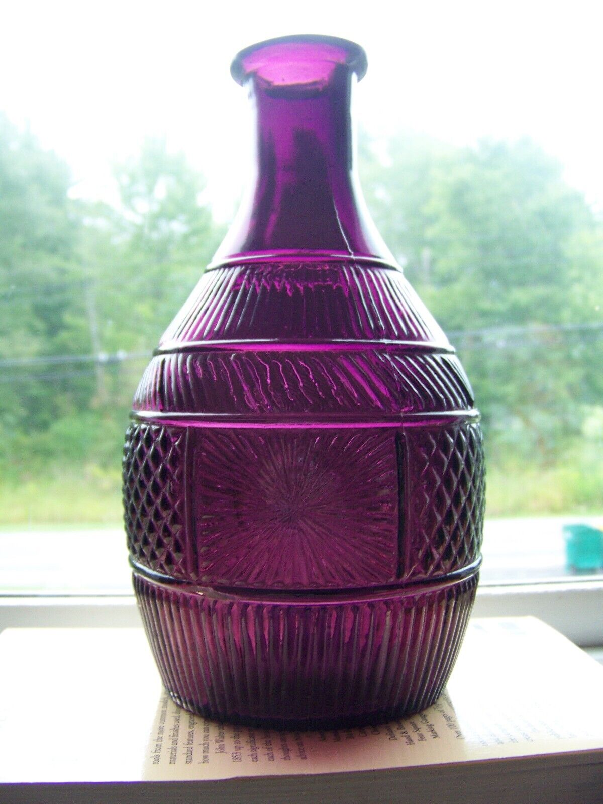Clevenger  Bros. Reproduction Keene Glassworks Blown/Mould Decanter-Mck#GIII-15