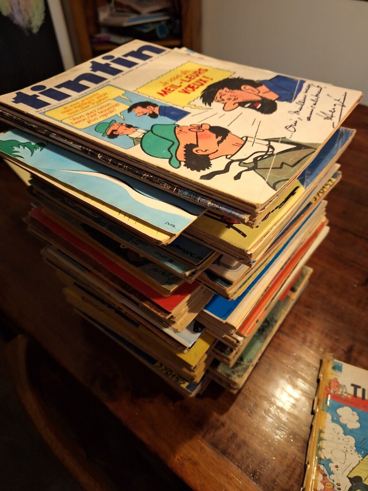 Le Journal De Tintin Weekly Lot of 134