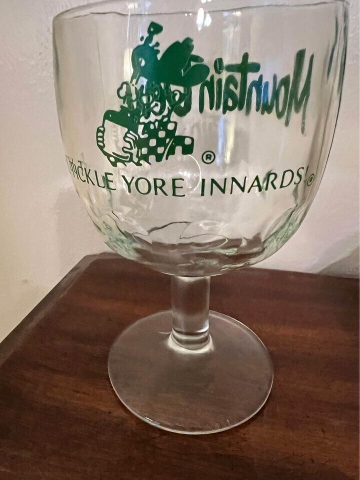 Vintage Large Mountain Dew “IT’LL TICKLE YORE INNARDS” Goblet