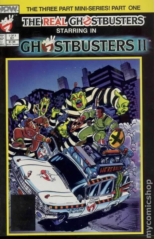 Ghostbusters II #1 FN 1989 Stock Image