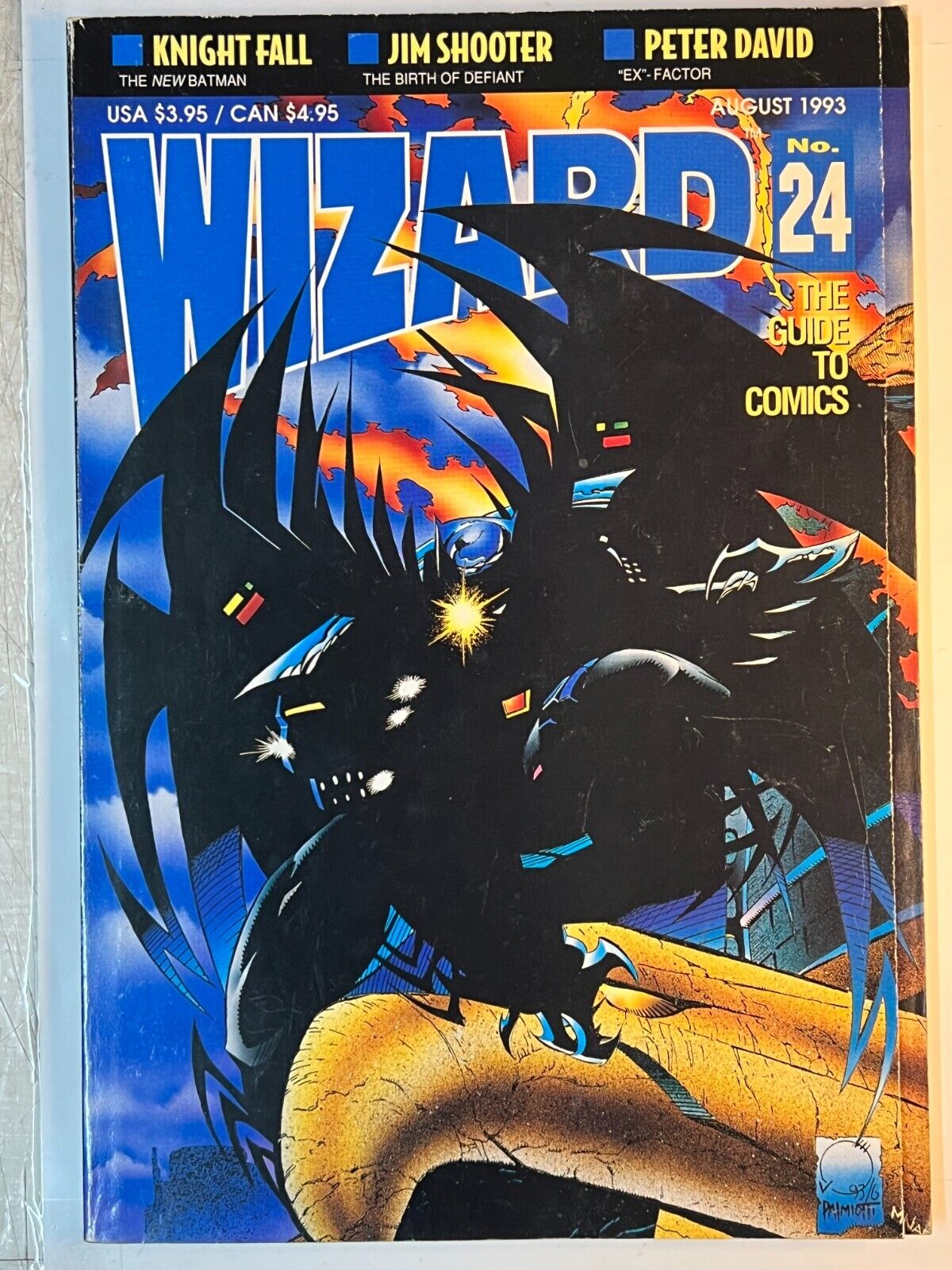 WIZARD GUIDE TO COMICS #24 MAGAZINE 1993 | Combined Shipping B&B