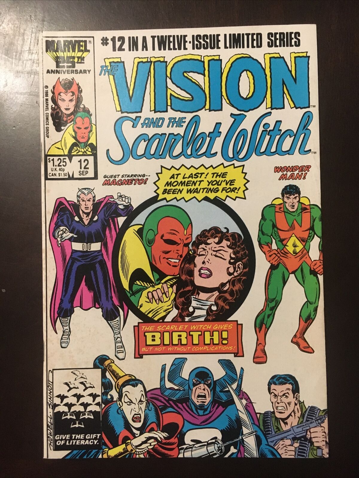 Vision And Scarlet Witch #12 Marvel WandaVision Key 1st app Billy & Tommy